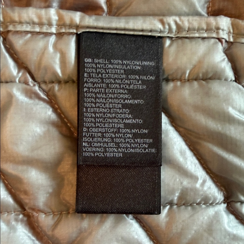 The North Face Thermoball Vibrant Orange Puffer Jacket - Picture 6 of 7